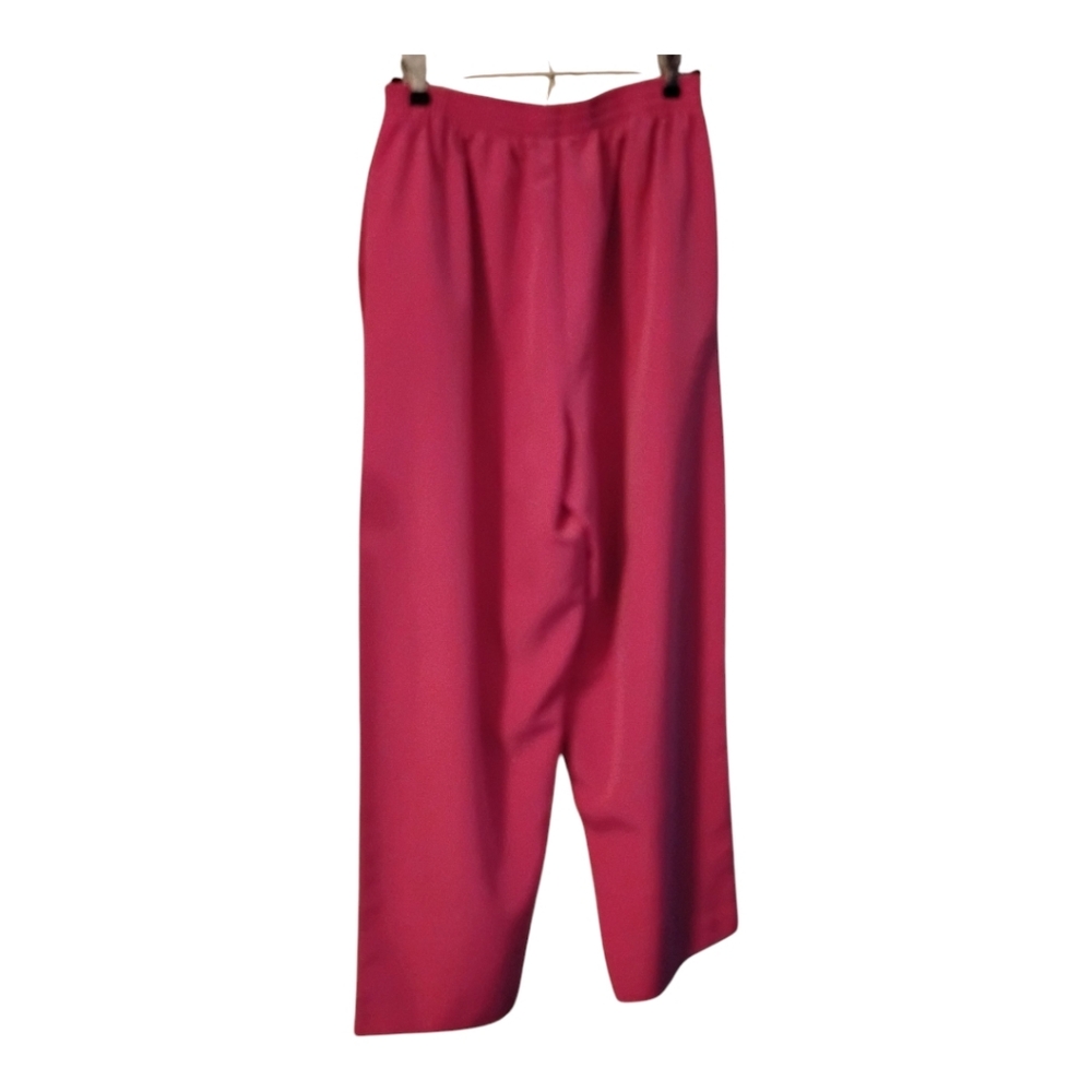 Maggie Sweet Pantsuit Set, Rose Pink, Women's Size Petite Medium, Pre-owned - Picture 8 of 10